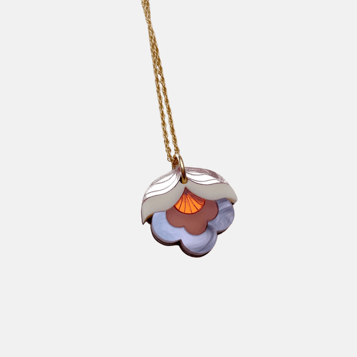 Anna Floral Pendant Necklace