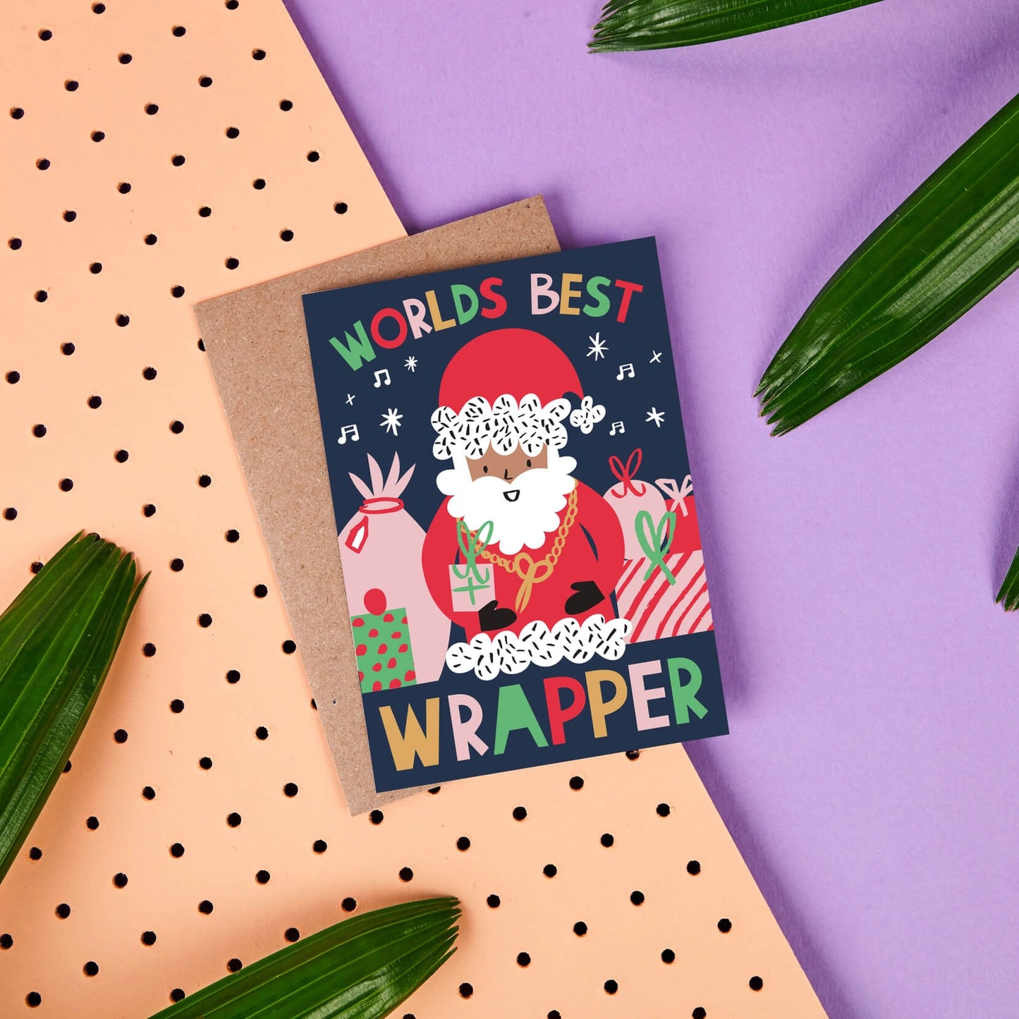 World's Best Wrapper Christmas Card