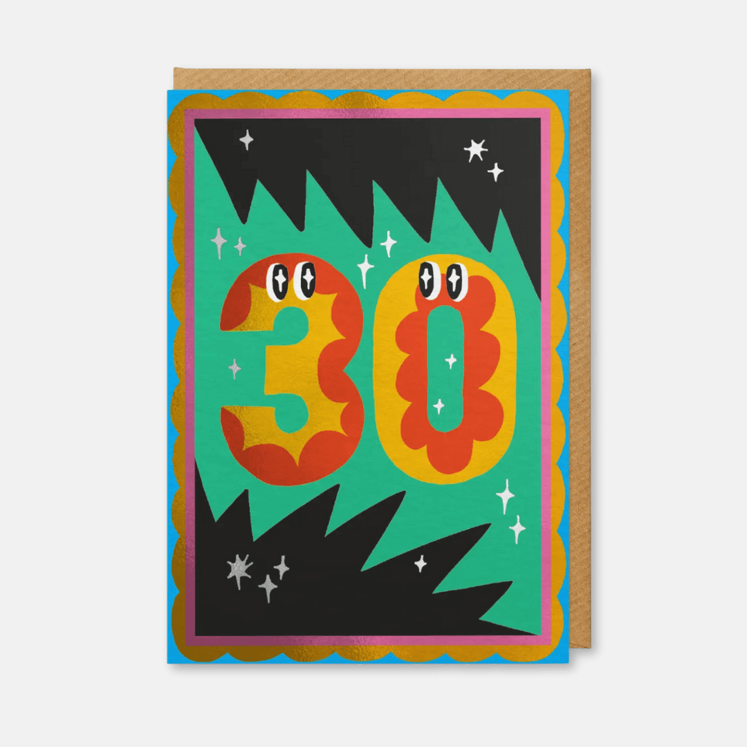 30th Birthday Greetings Card