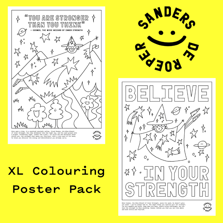 Colouring Posters 2-Pack