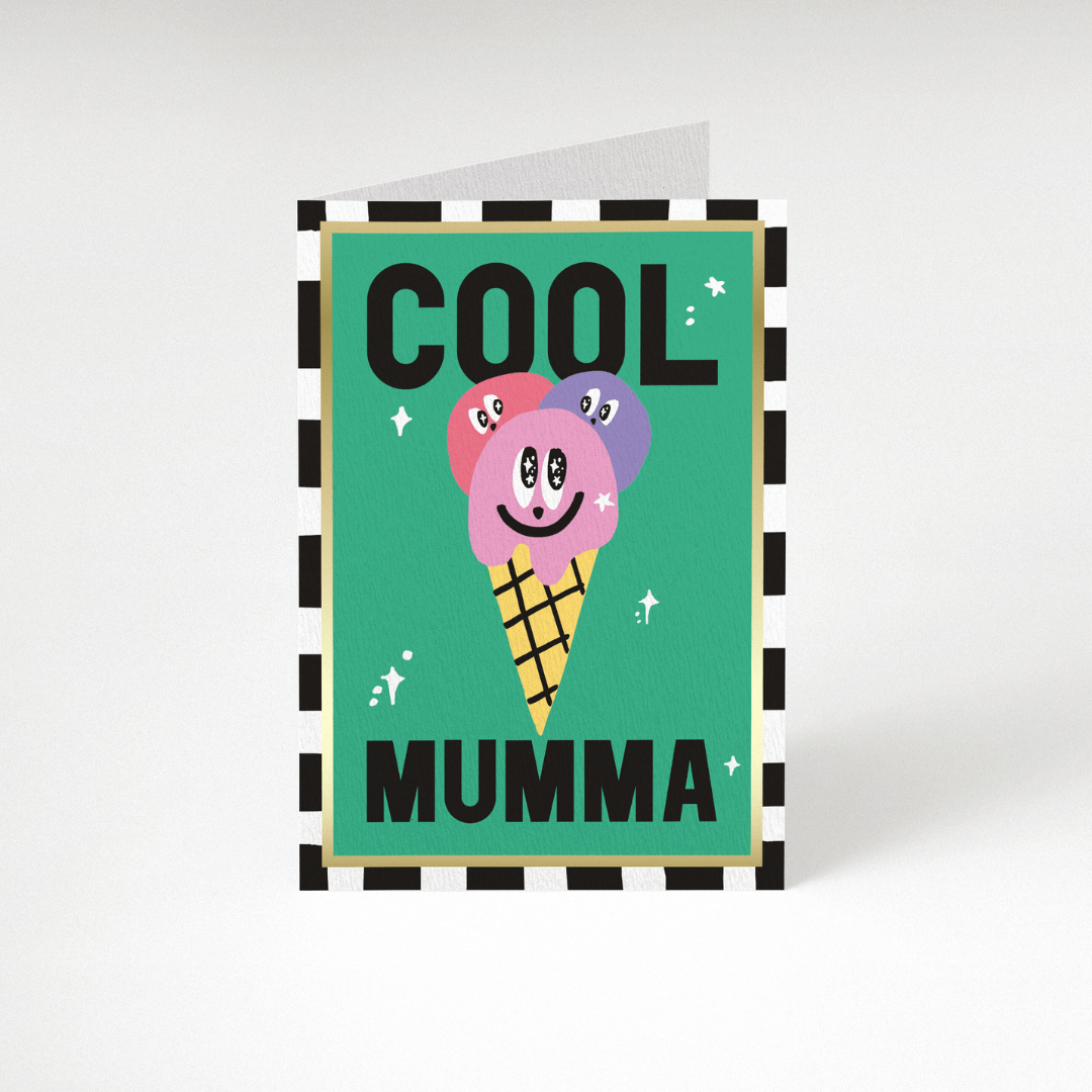 Cool Mumma Greetings Card