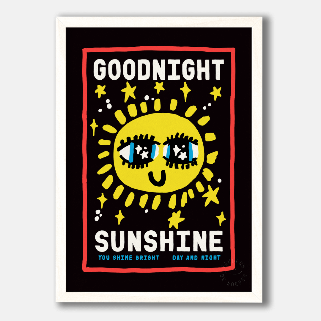 Goodnight Sunshine A3 Art Print