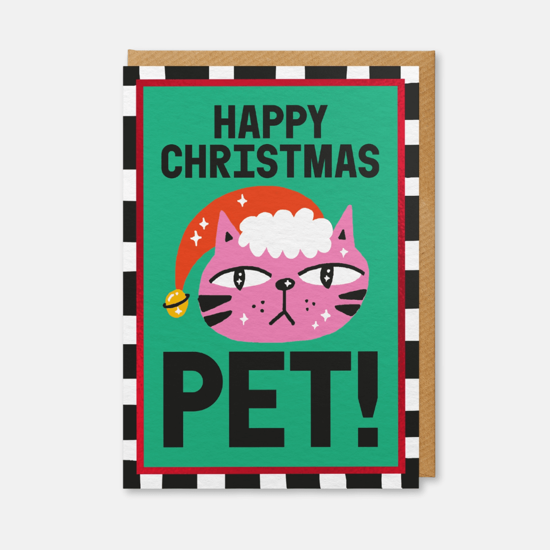 Happy Christmas Pet! Greetings Card
