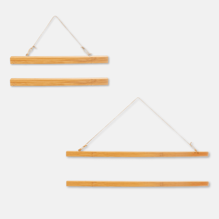 Magnetic Bamboo Poster Hanger