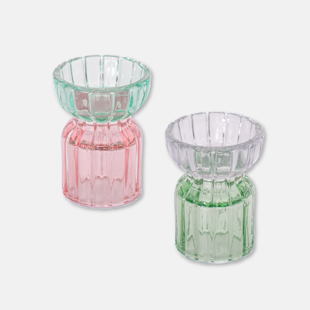 Glass Tealight Holders