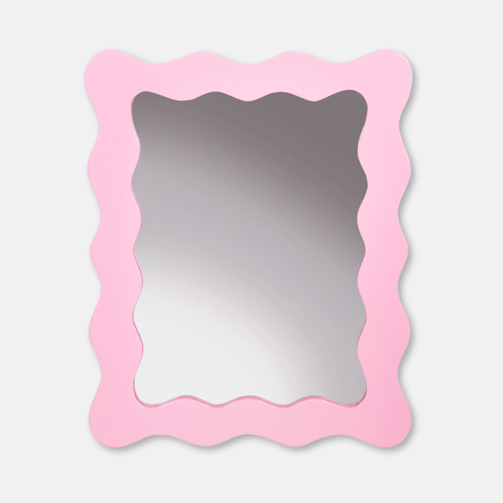 Pink Wiggle Mirror