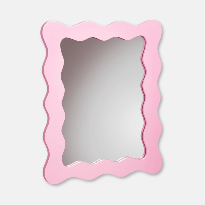 Pink Wiggle Mirror