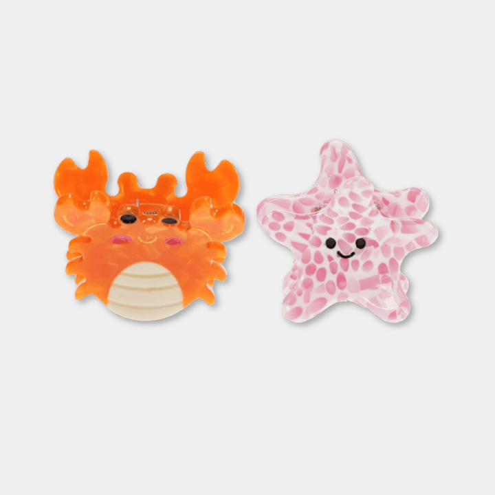 Sea Creature Hair Clips