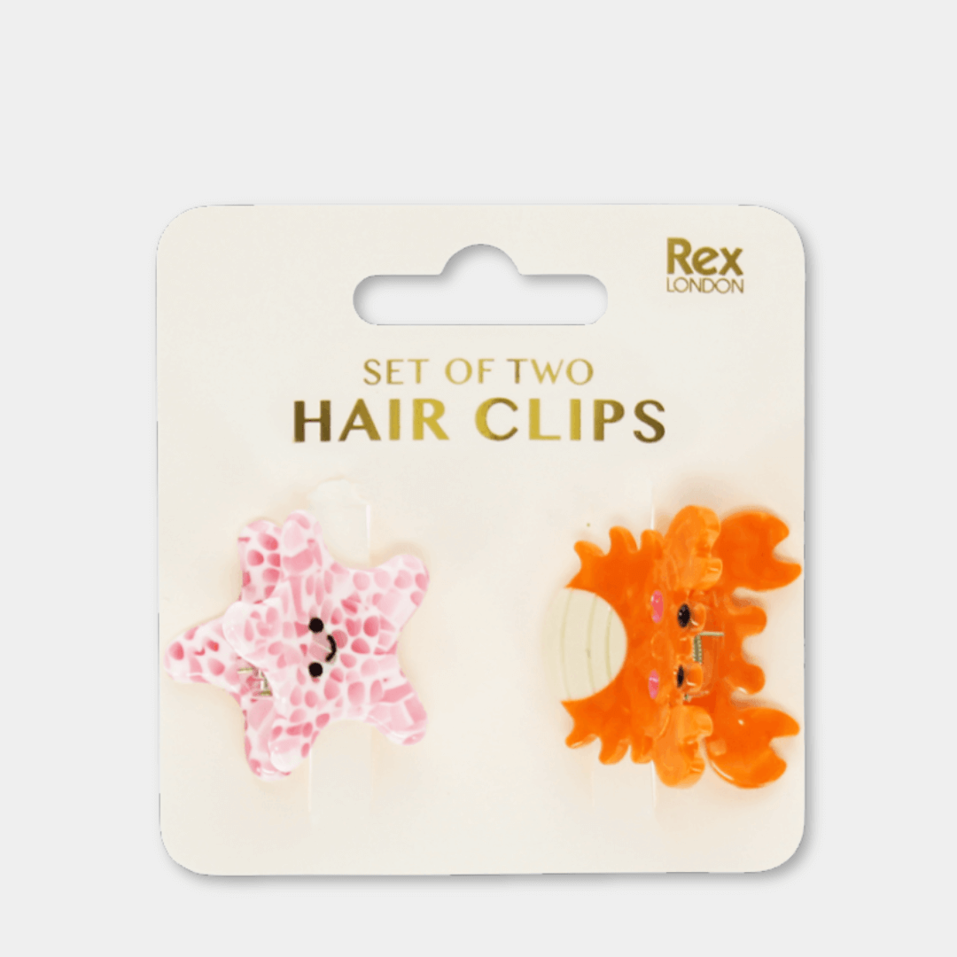 Sea Creature Hair Clips