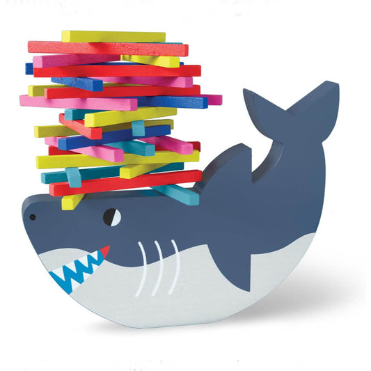 Shark Stack-up! Wooden Balancing Game