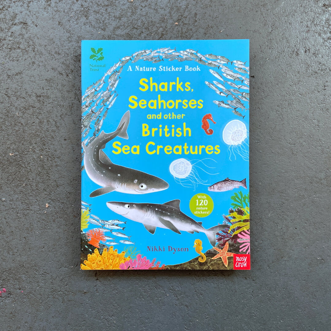Sharks, Seahorses and Other British Sea Creatures Sticker Book
