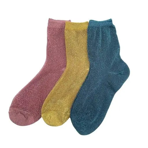 Glitter Sock Trio (M)