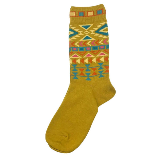 Mustard Oregon Socks