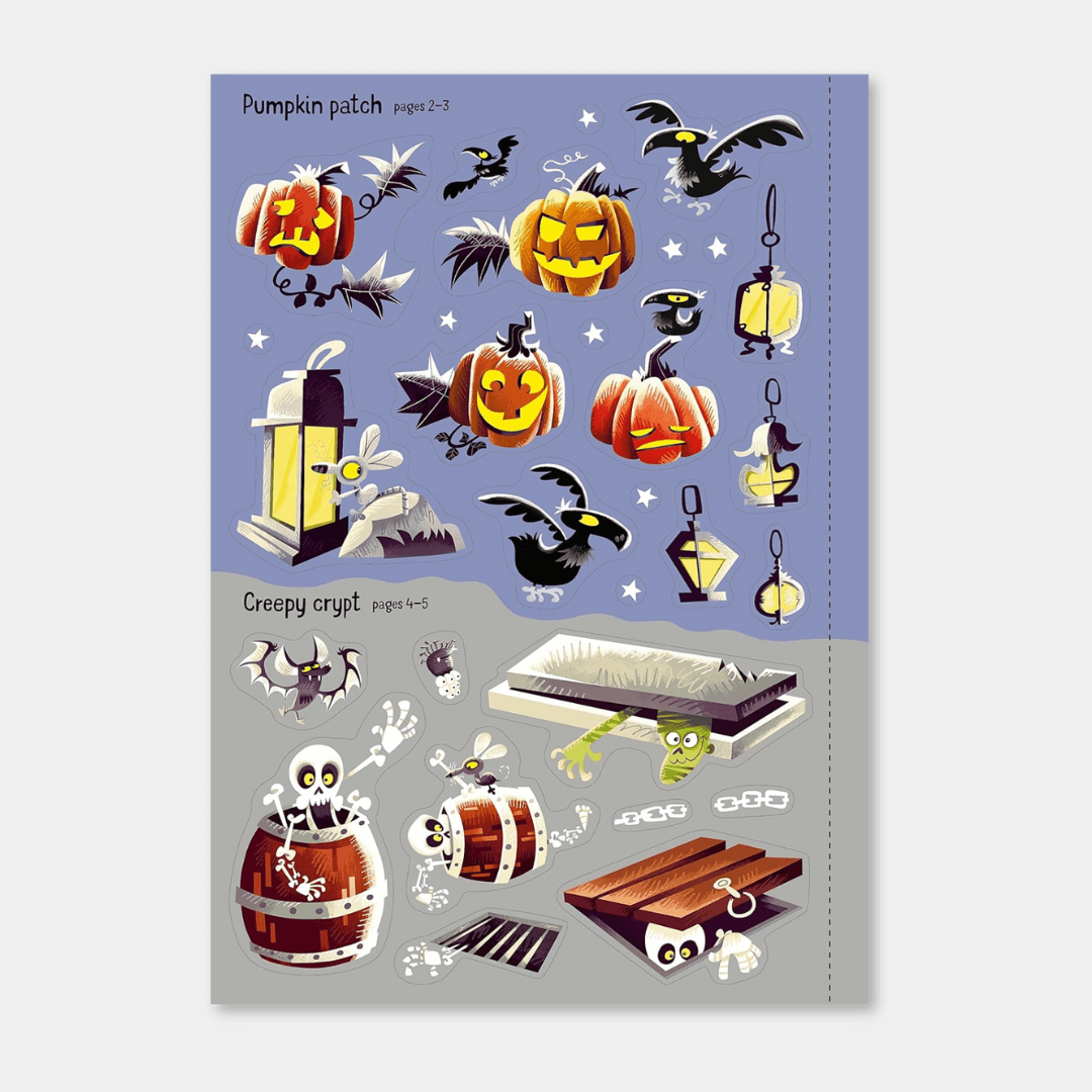 Sparkly Halloween Sticker Book