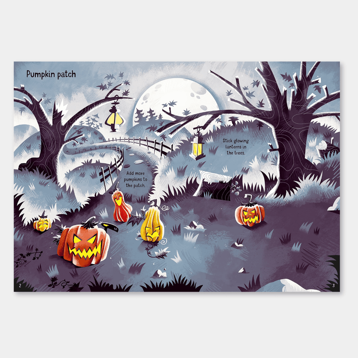 Sparkly Halloween Sticker Book