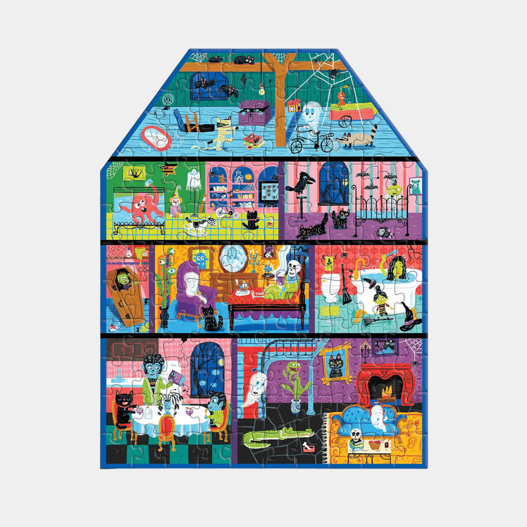 Spooky House 100 Piece Puzzle