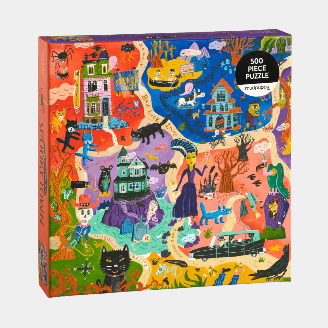 Spooky Town 500 Piece Puzzle