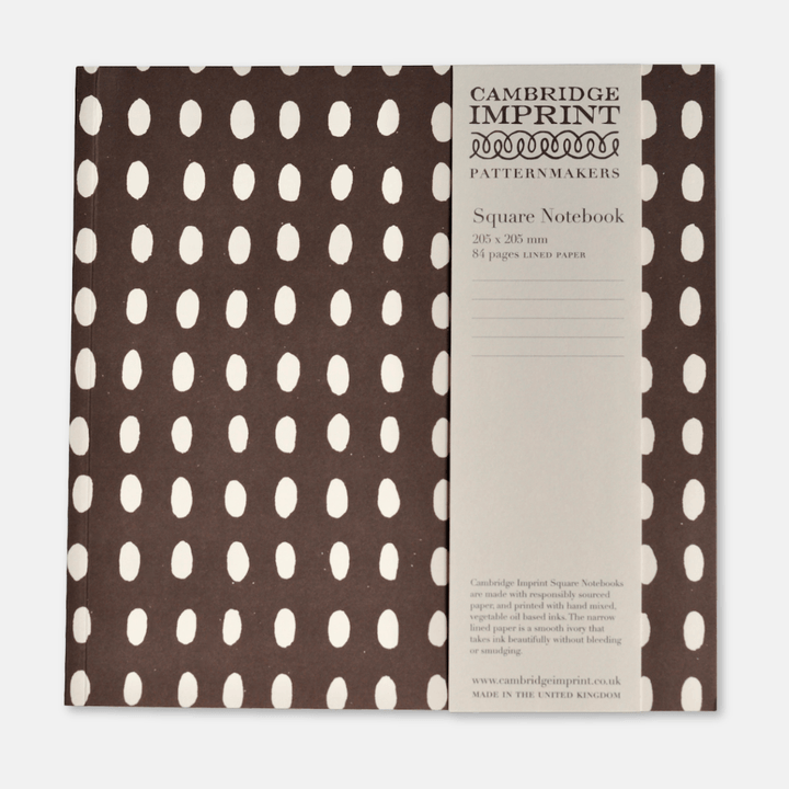 Square Notebook with Lined Paper