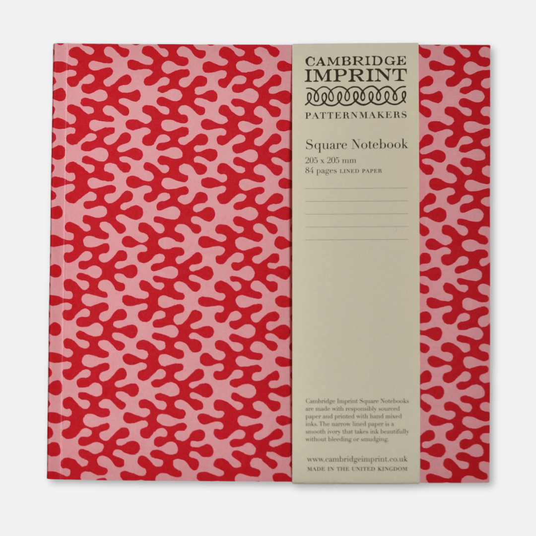 Square Notebook with Lined Paper
