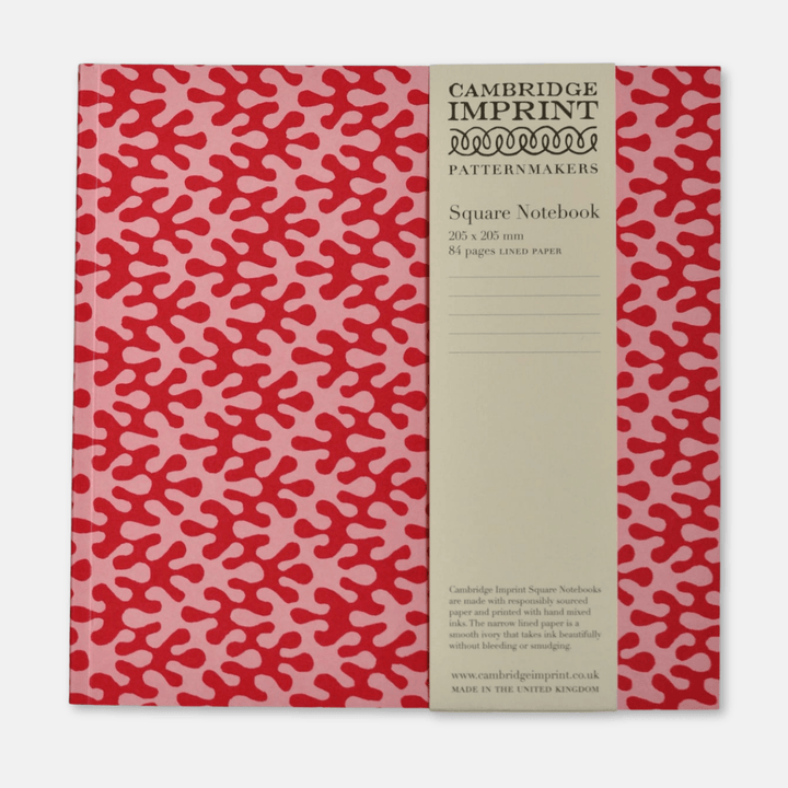 Square Notebook with Lined Paper