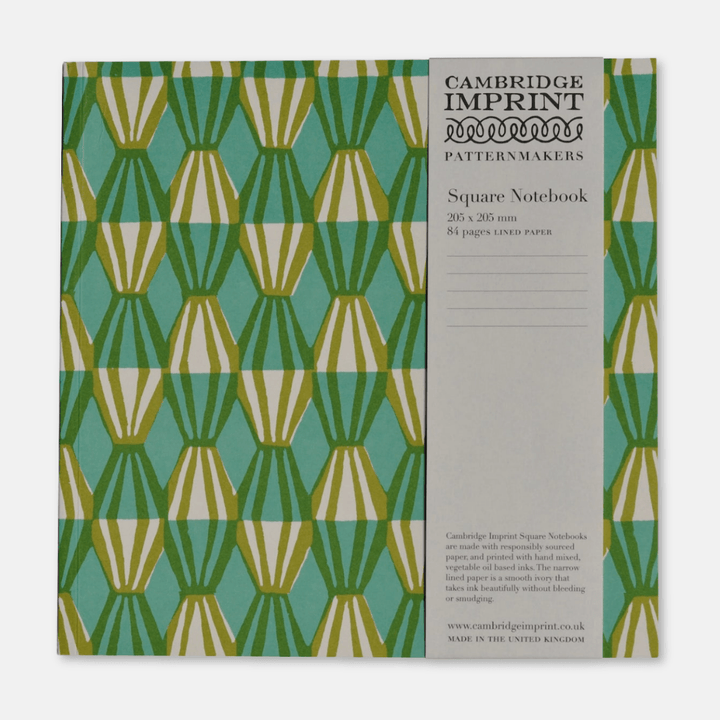 Square Notebook with Lined Paper