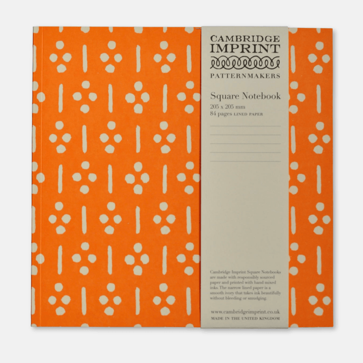 Square Notebook with Lined Paper