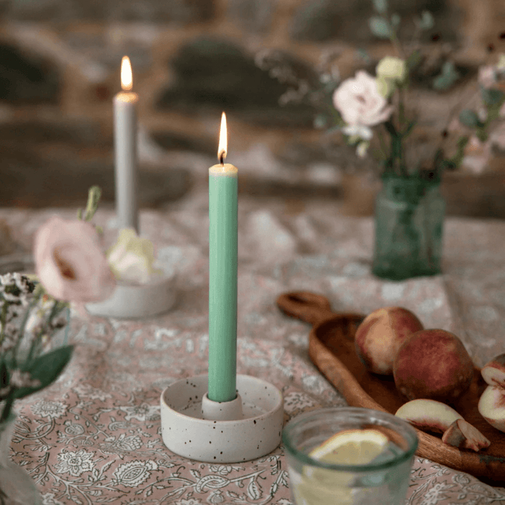 Atlantic Green Dinner Candle