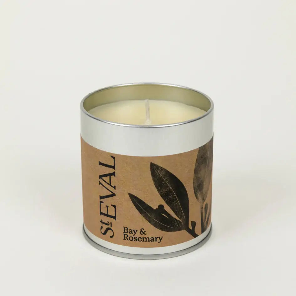 St Eval Bay & Rosemary Tin Candle