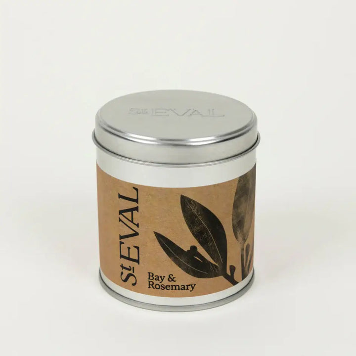 St Eval Bay & Rosemary Tin Candle