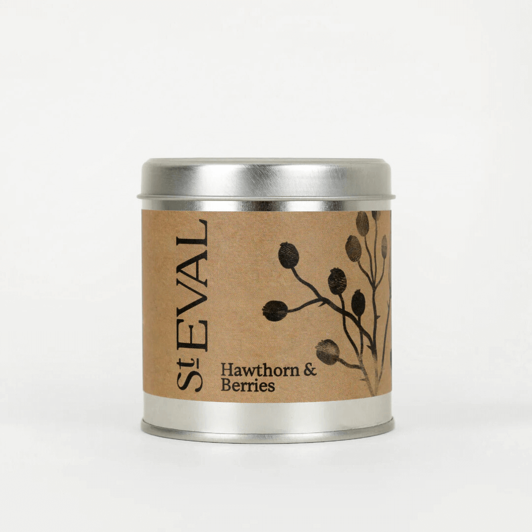 Hawthorn & Berries Tin Candle