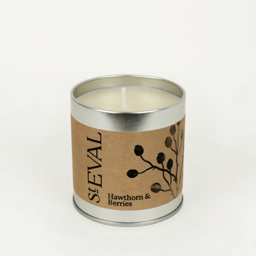 Hawthorn & Berries Tin Candle