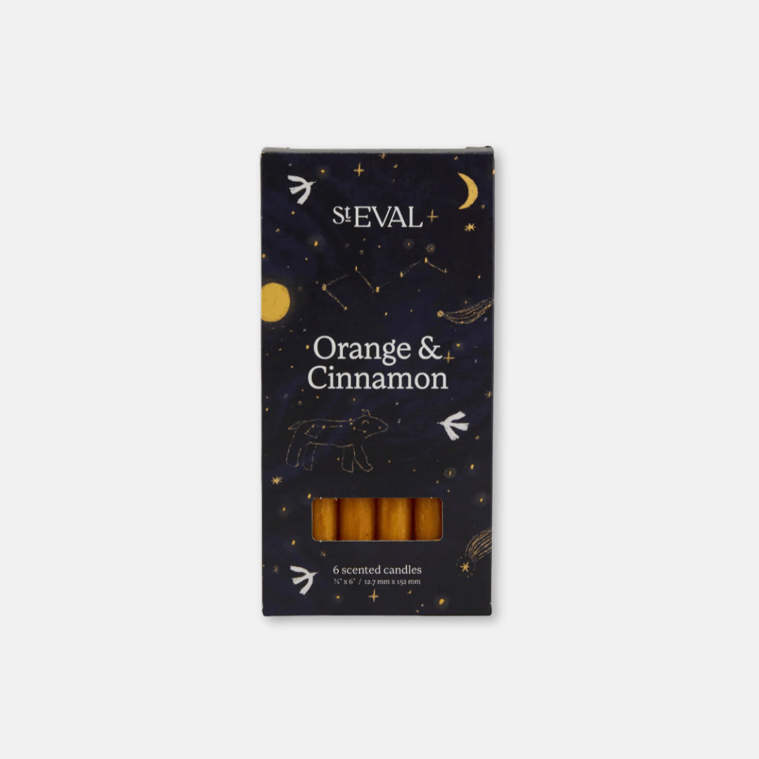 Orange and Cinnamon Festival Mini Candles