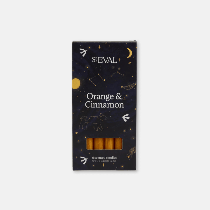 Orange and Cinnamon Festival Mini Candles