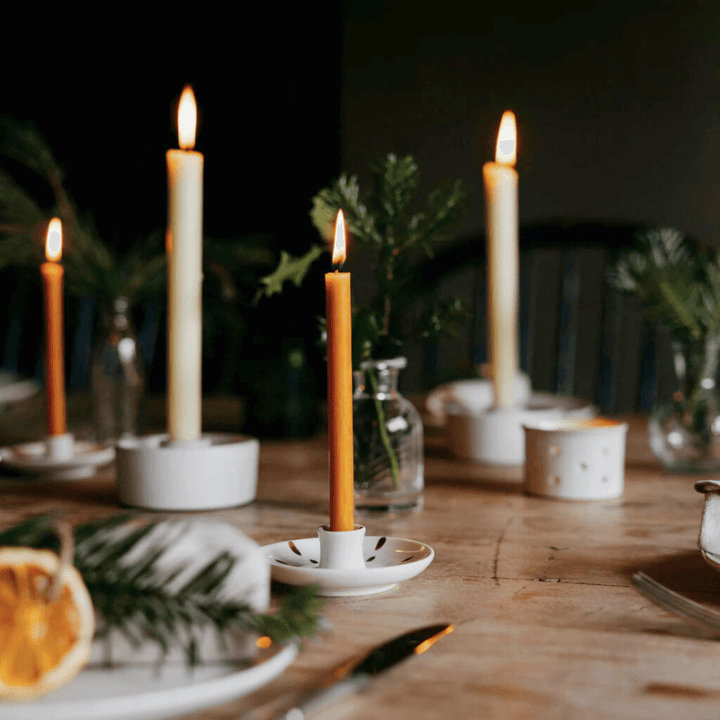 Orange and Cinnamon Festival Mini Candles