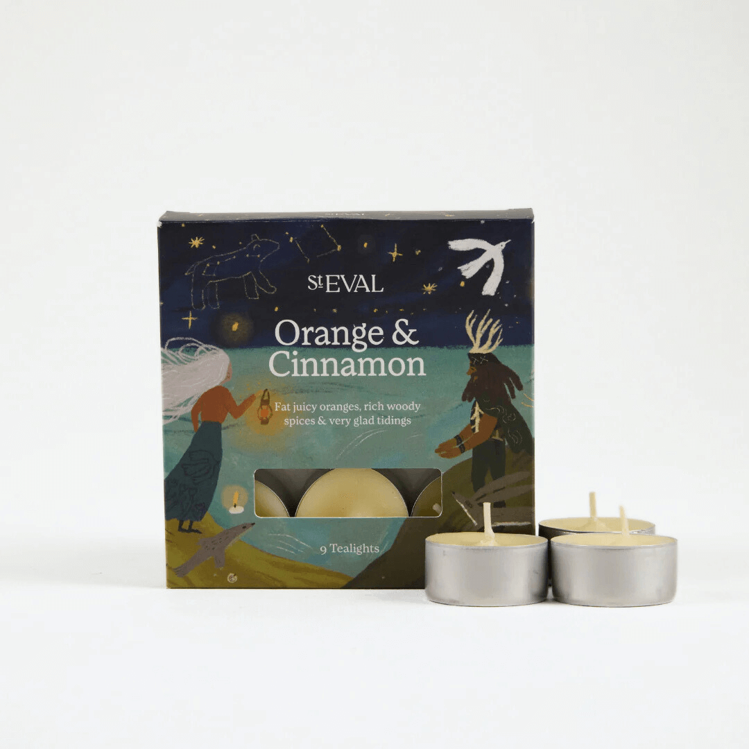 Orange & Cinnamon Tealights Pack