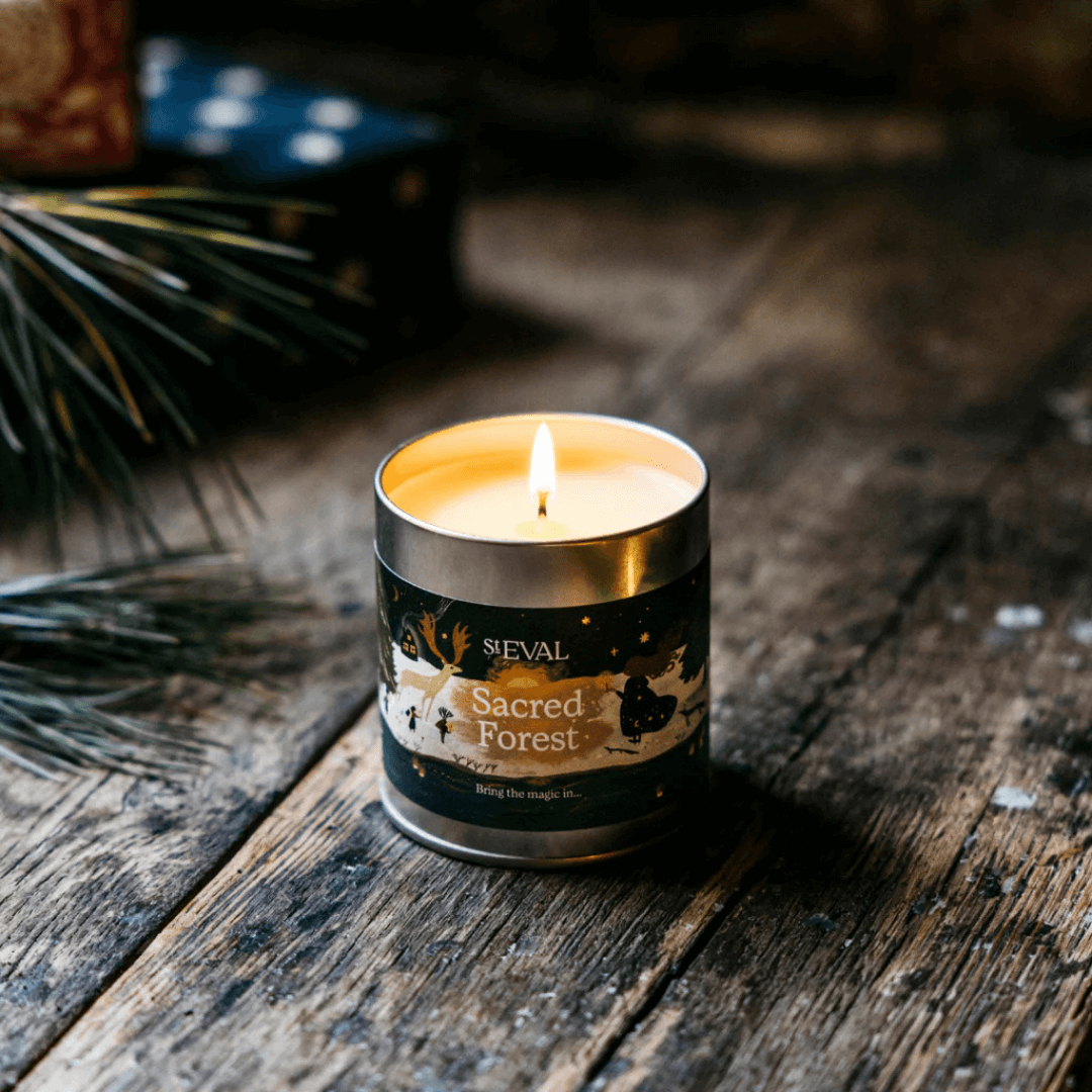 Sacred Forest Scented Tin Candle