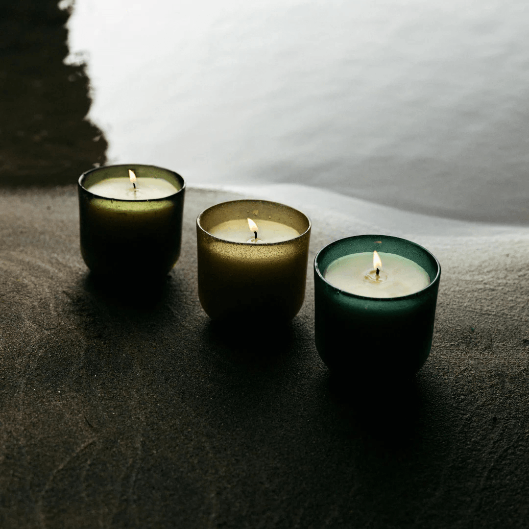 Sea Garden Walled Garden Glass Candle