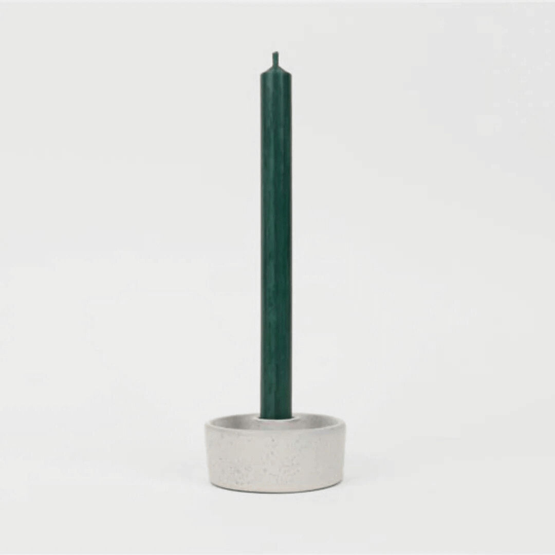 Woodland Green Dinner Candle
