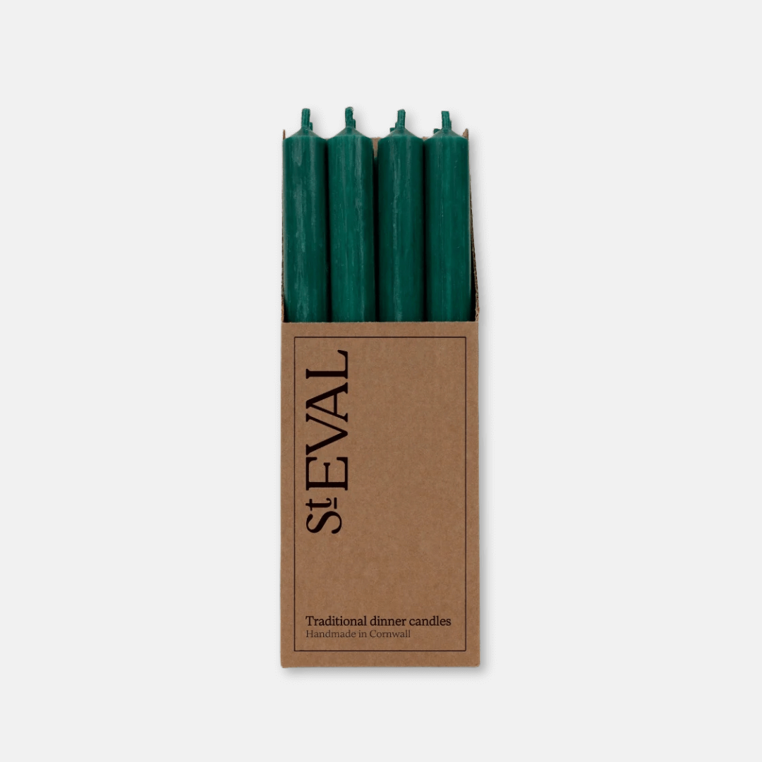 Woodland Green Dinner Candle