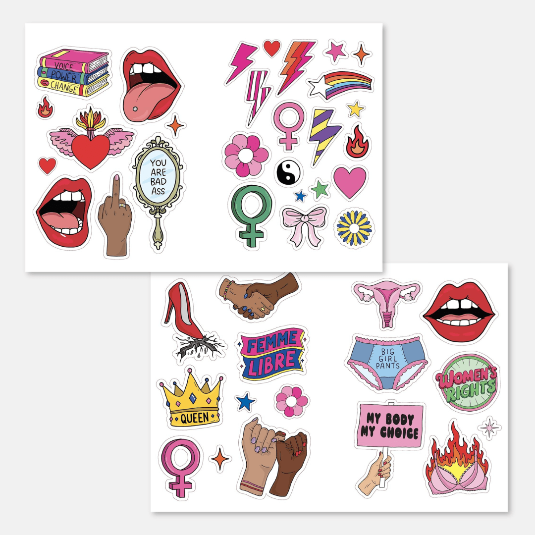 Stickers Against The Patriarchy