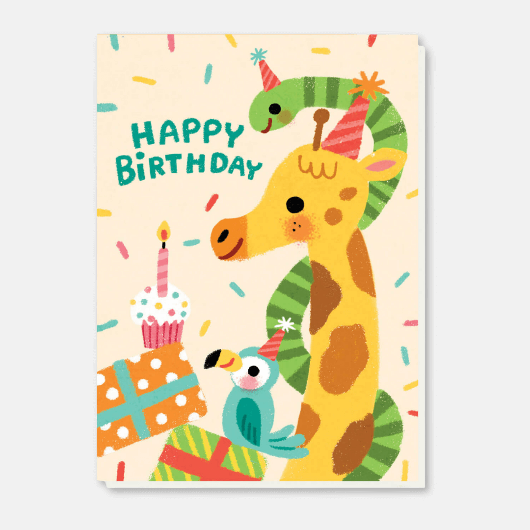 Party Animals Birthday Greetings Card