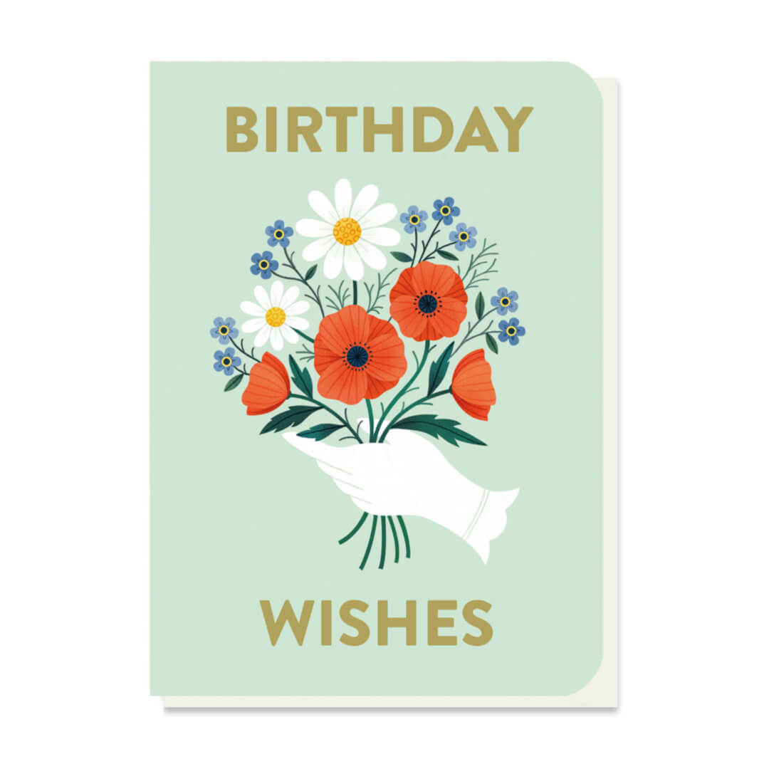 Birthday Posie Card with Seeds