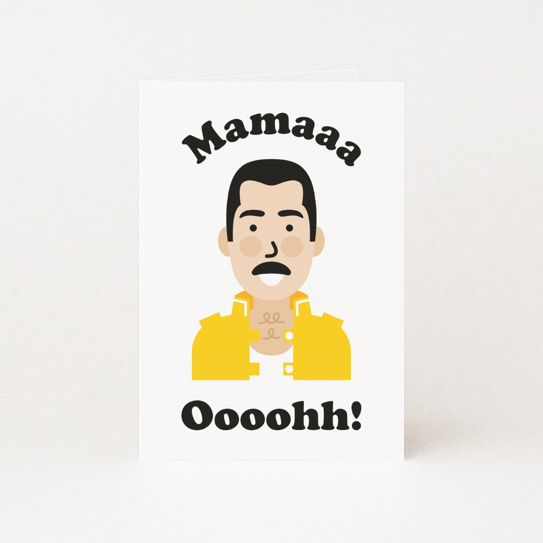 Mama Oooh Greetings Card