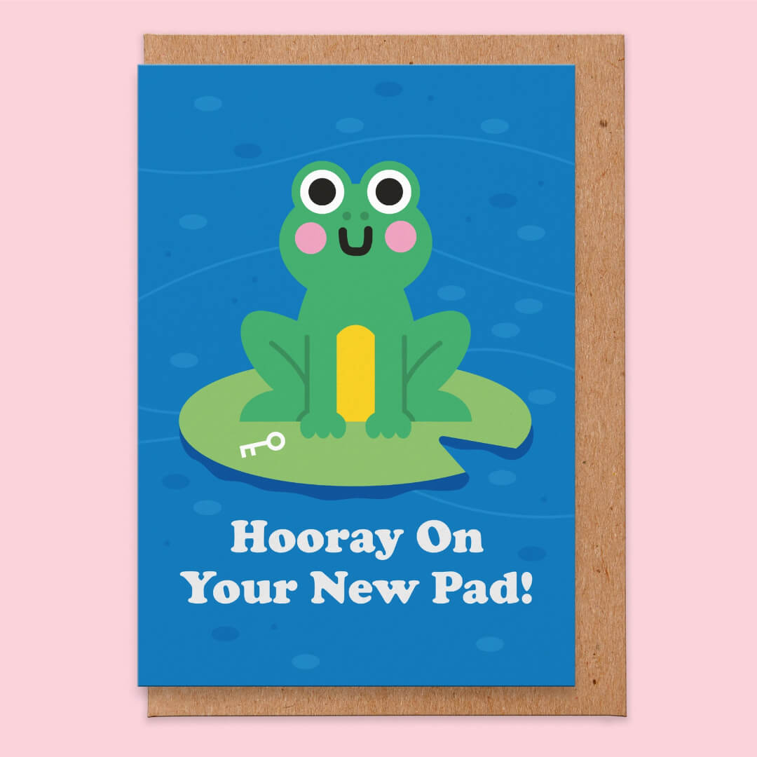 New Pad Greetings Card