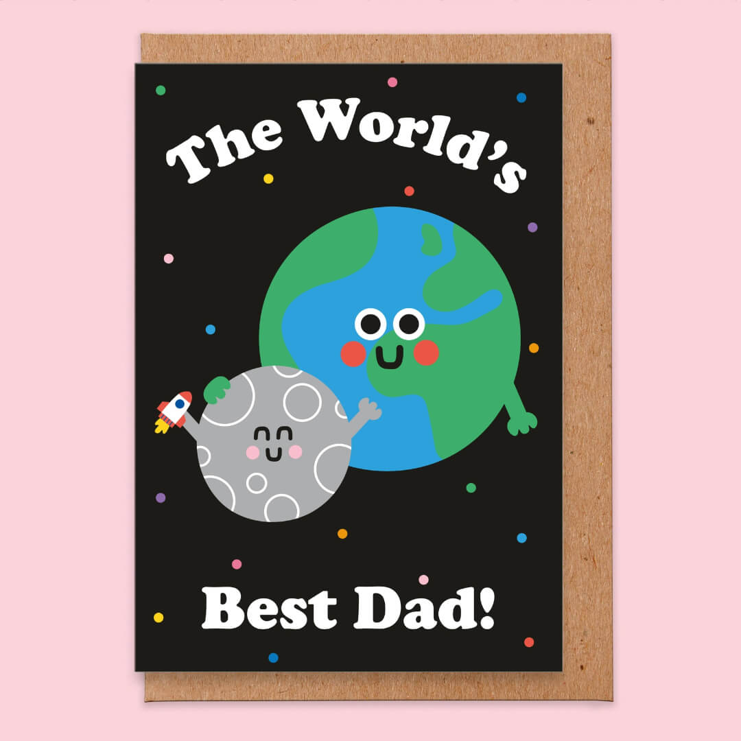 World's Best Dad Greetings Card