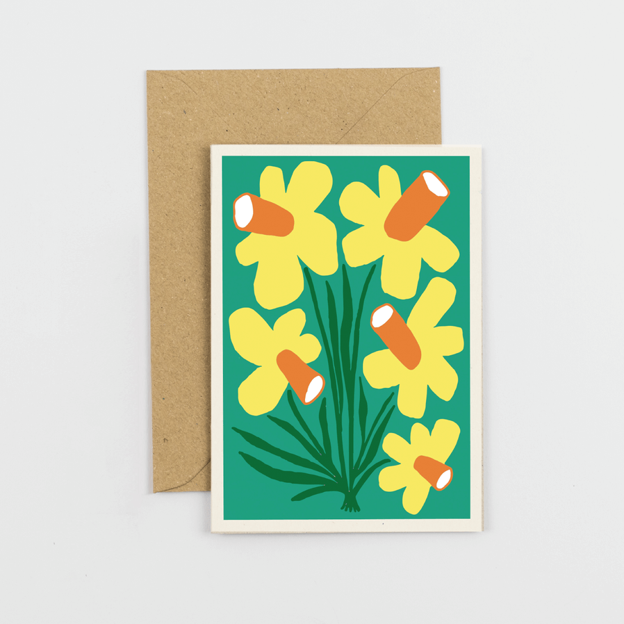 Daffodil Any Occasion Greetings Card