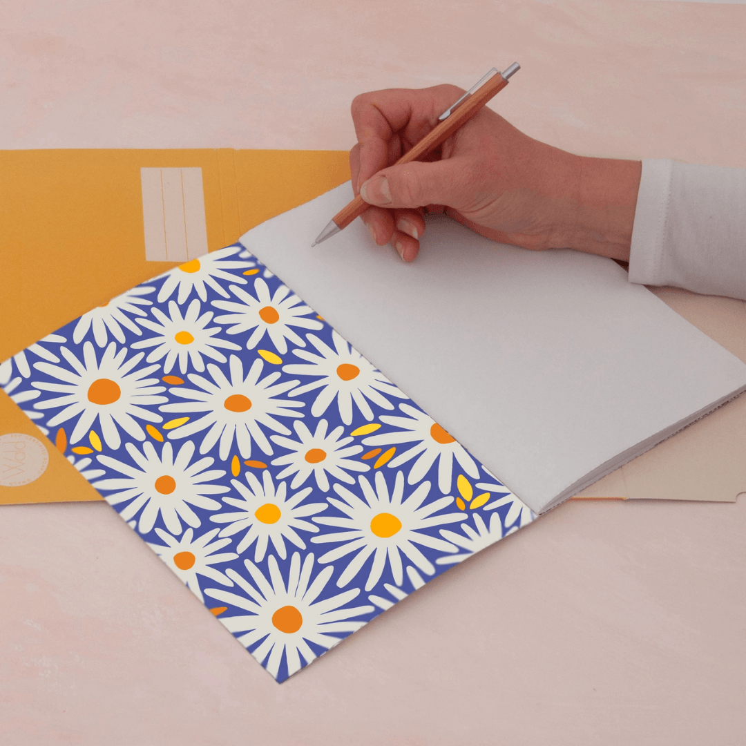 Floral Notebooks with Folder