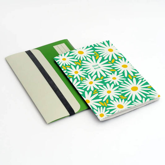 Daisy A5 Notebook + Folder