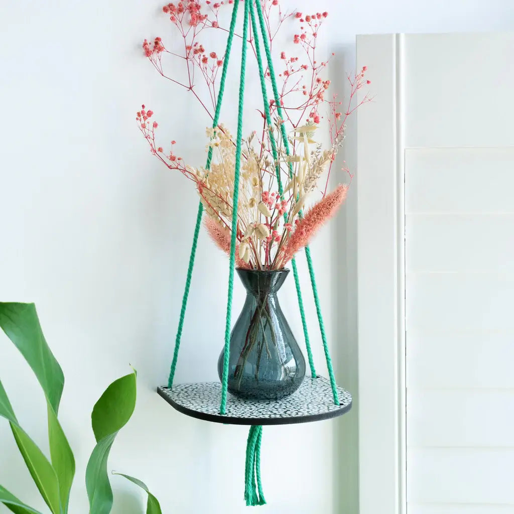 Forget-Me-Not Small Hanging Plant Shelf