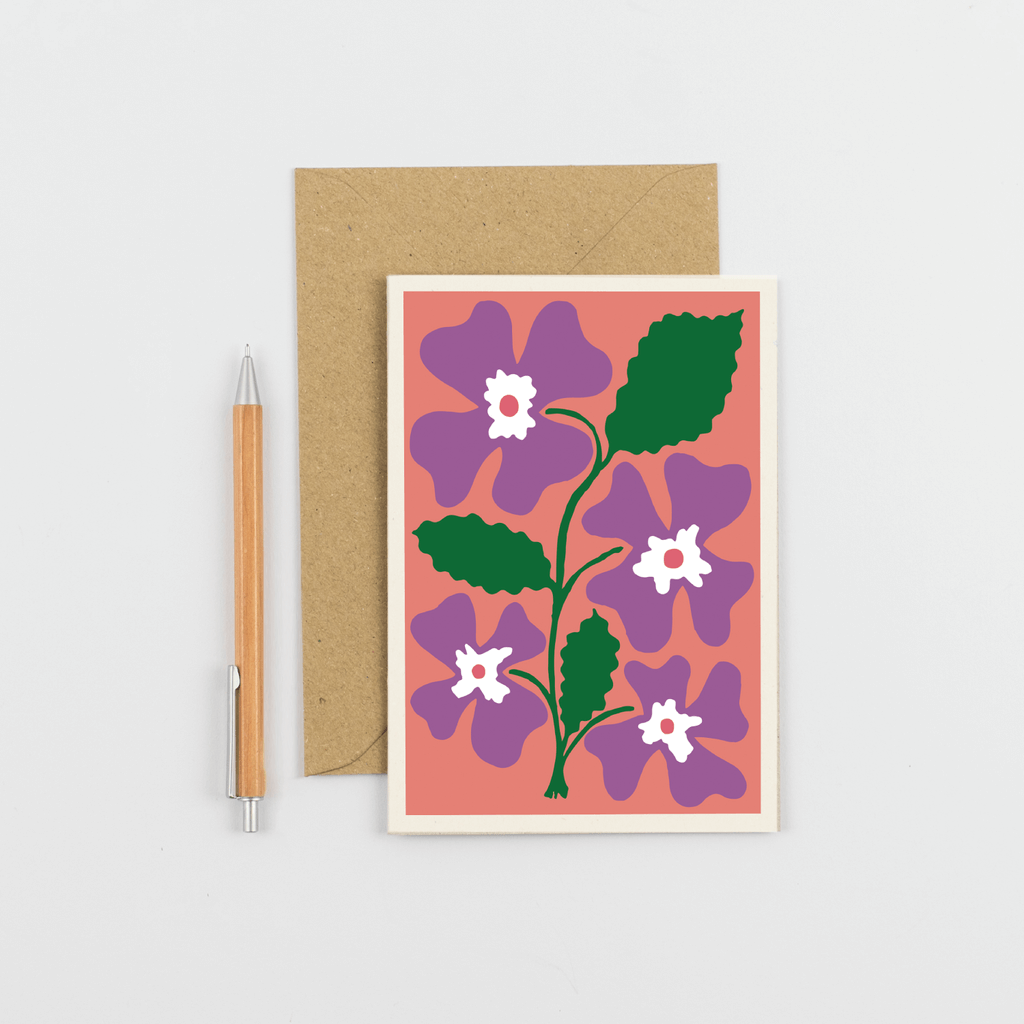 Pansy Any Occasion Greetings Card